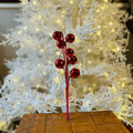 Haste Berry Metalizado Vermelho – 35 cm