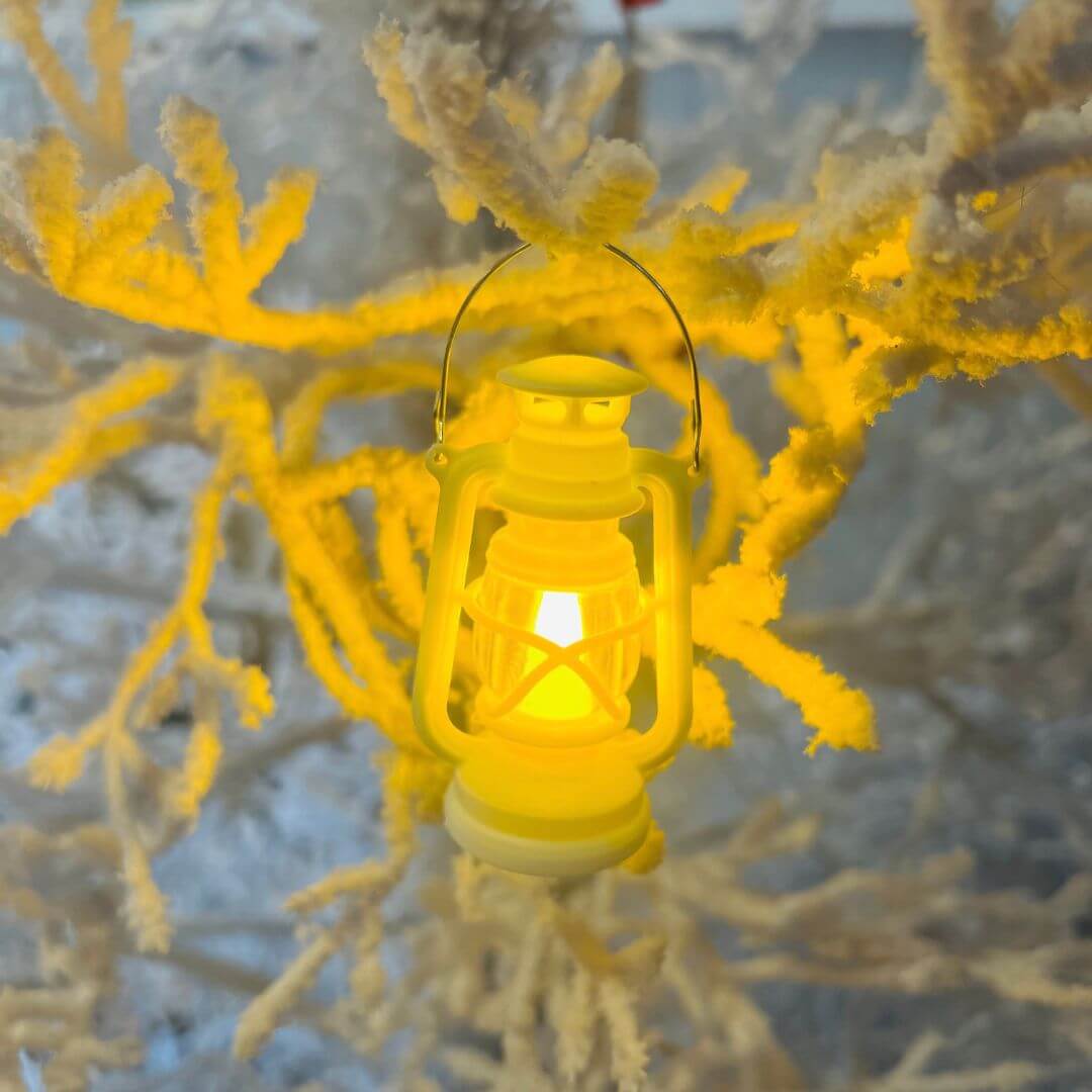 Mini Lanterna Eletrônica Branca – 4 cm x 6 cm
