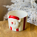 Vaso/ Cachepot Decorativo Noel - 17,6x16x13,5cm