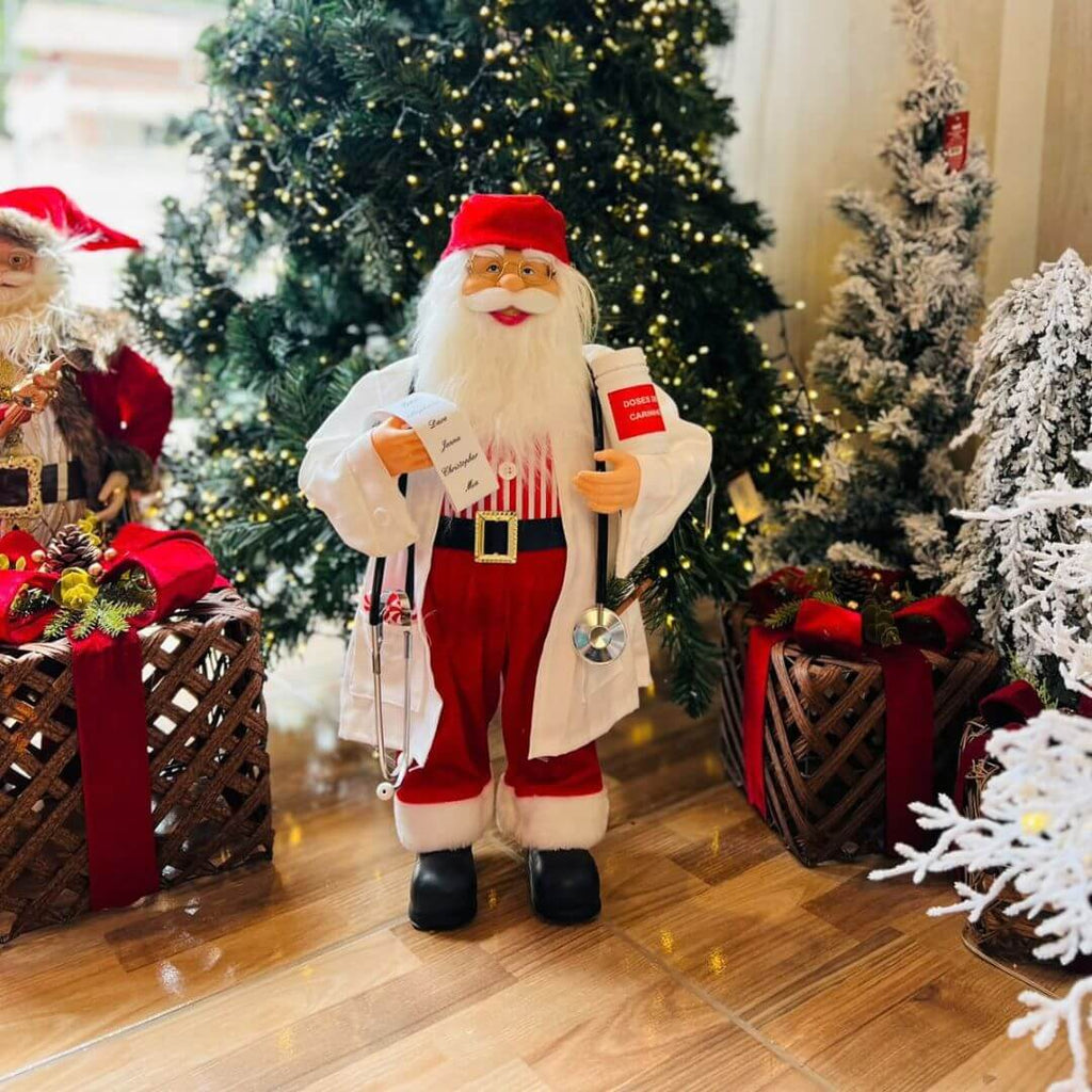 Papai Noel Natal Medico - 60cm