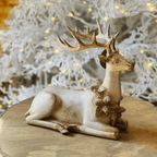 Rena Sentada Decorativa – 30cm