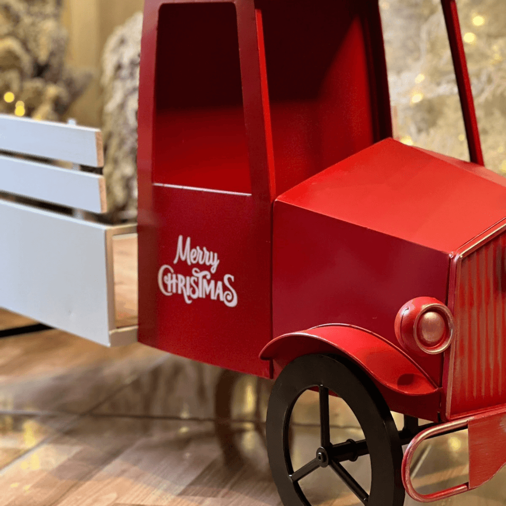 Carro de Natal Decorativo - 110cm