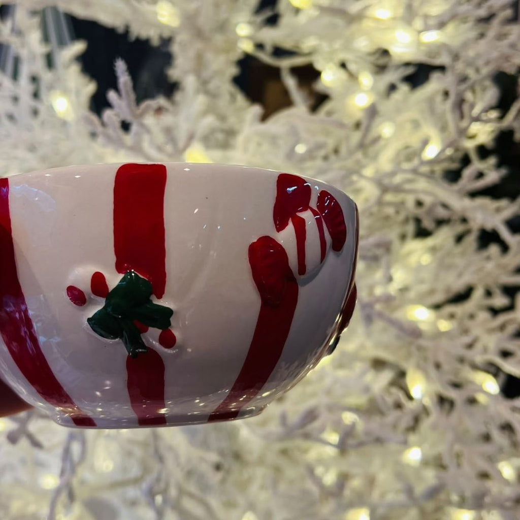 Bowl Natalino Listrado – 14,2cm