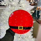 Prato Raso Papai Noel - 26 cm
