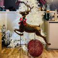 Decoração Jardim Rena de Natal – 130cm