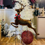Decoração Jardim Rena de Natal – 130cm