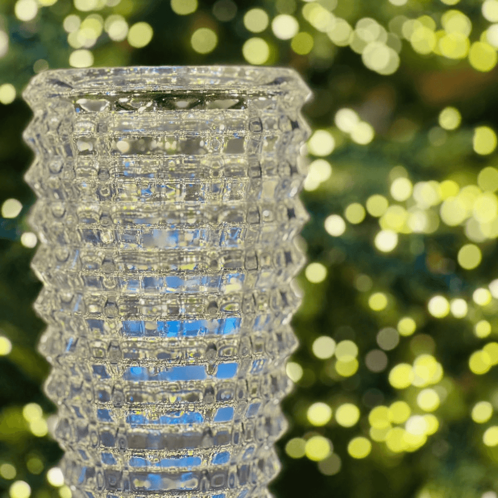 Vaso de Vidro Transparente – 24,5 x 13cm