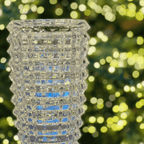 Vaso de Vidro Transparente – 24,5 x 13cm