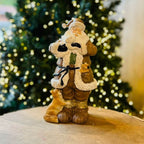 Papai Noel com Animais - 30 cm