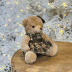 Urso de Pelúcia Menina Verde – 20 cm