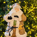 Papai Noel com Animais - 30 cm