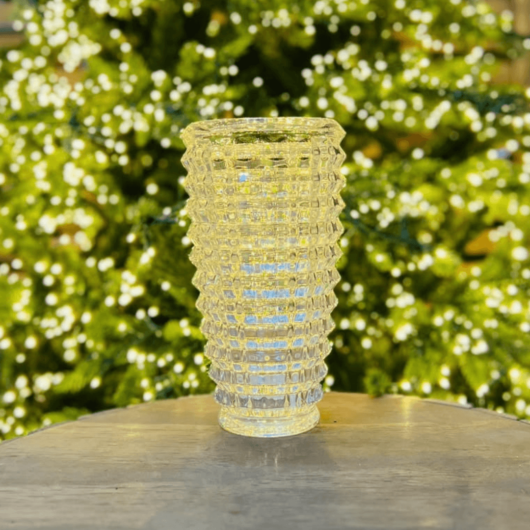 Vaso de Vidro Transparente – 24,5 x 13cm
