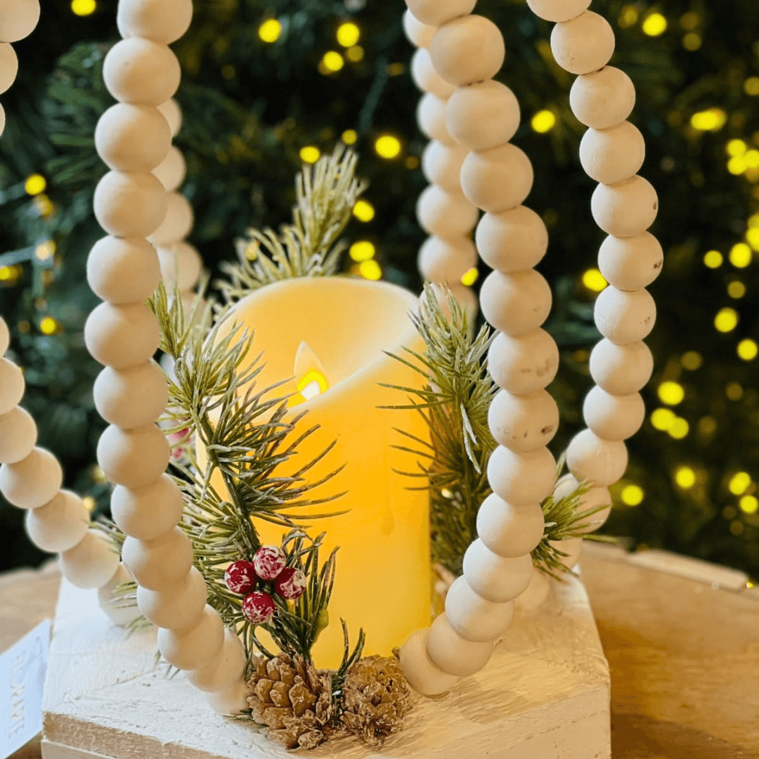 Lanterna Decorativa de Natal com LED – 40cm
