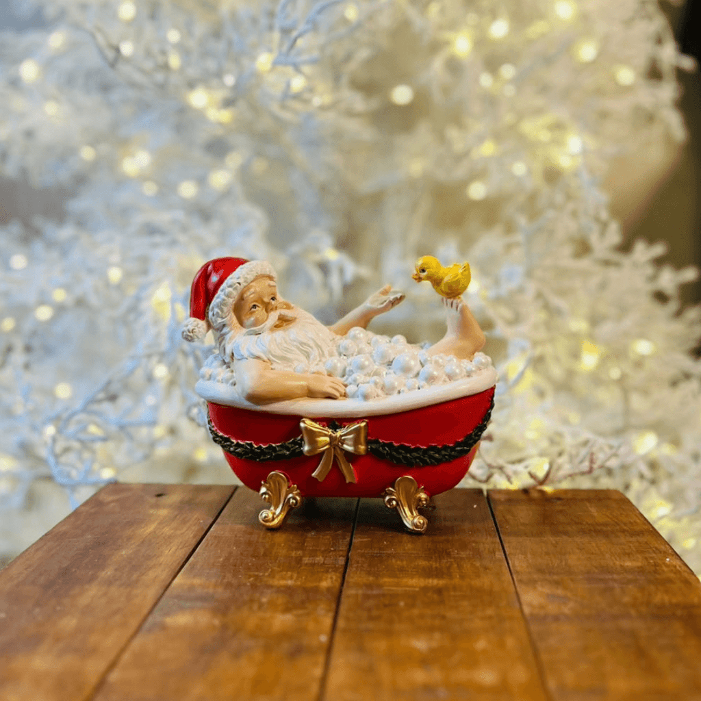 Banho do Noel - 18,5cm