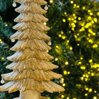 Mini Árvore de Natal Dourada - 53 cm