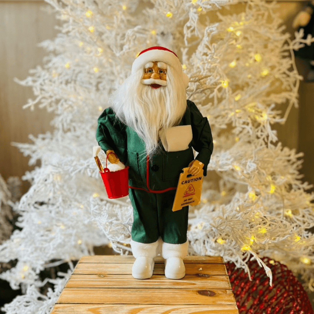Papai Noel Natal Servicos Gerais - 45cm