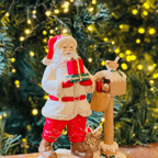 Decoração Noel com Presentes e Caixa de Correio – 14 x 20cm