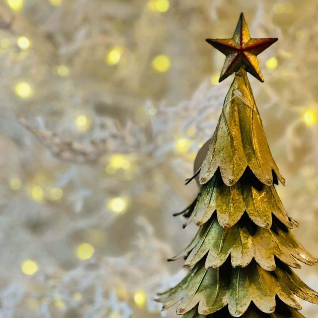 Arvore Topo Estrela Ferro - 48cm