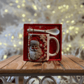 Xícara de Natal Papai Noel com Colher – 330ml