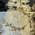 Festão com Bolinhas Brilhantes Flexível Champagne – 150 cm