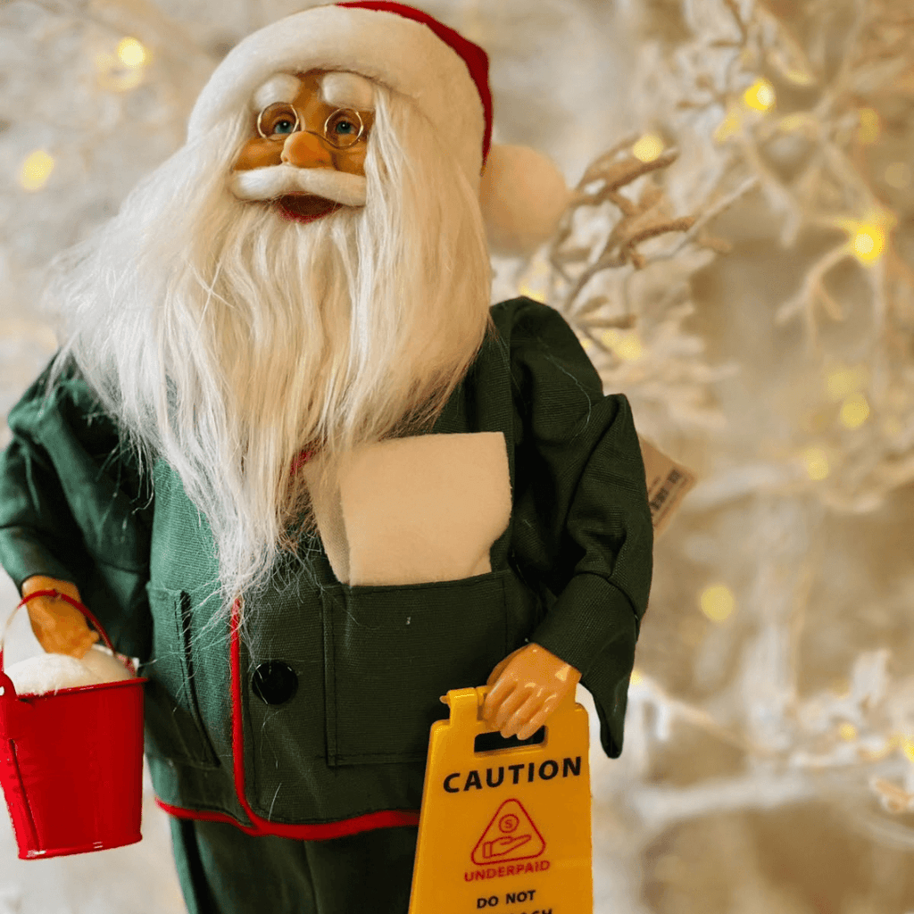 Papai Noel Natal Servicos Gerais - 45cm