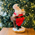 Decoração Noel Chef com Bolo – 15 x 27cm