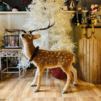 Decoração Rena em Pé com Manchinhas – 90cm