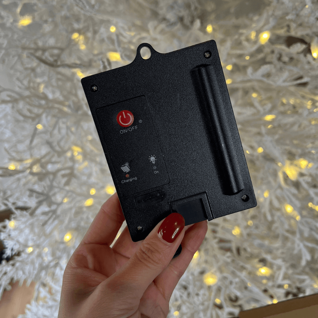 Cordão de Luz Solar  40m 1500 LEDs com Estrobo - 40m